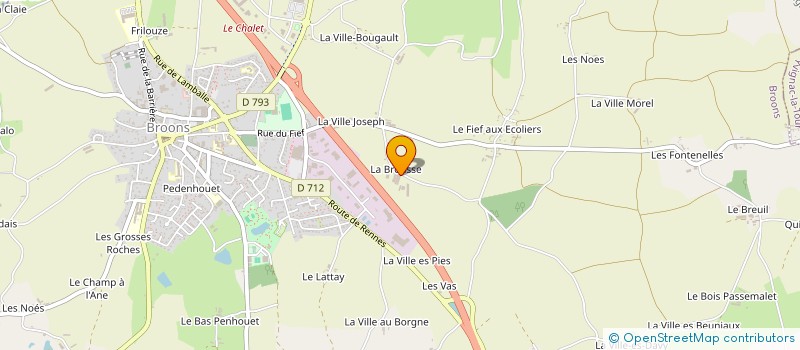 localisation de l'entreprise MADAME MARYVONNE MICHEL à TREDIAS