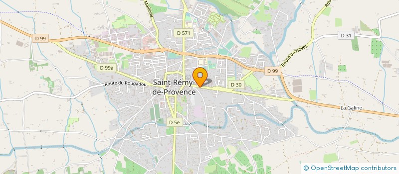 localisation de l'entreprise MADAME MARYVONNE OGER à SAINT-REMY-DE-PROVENCE