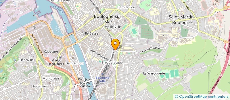 localisation de l'entreprise MADAME MARYVONNE OLIVRY à BOULOGNE-SUR-MER