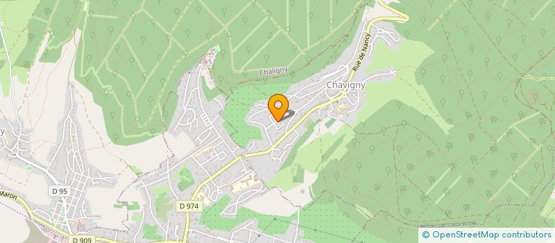 localisation de l'entreprise MADAME MARYVONNE PERRAUD  CHAVIGNY