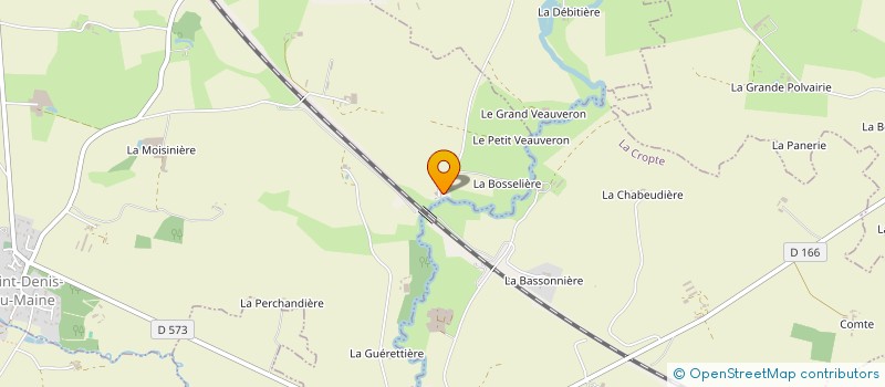 localisation de l'entreprise MADAME MARYVONNE RICOULT à SAINT-DENIS-DU-MAINE