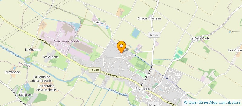 localisation de l'entreprise MADAME MARYVONNE SOYER  PRAHECQ