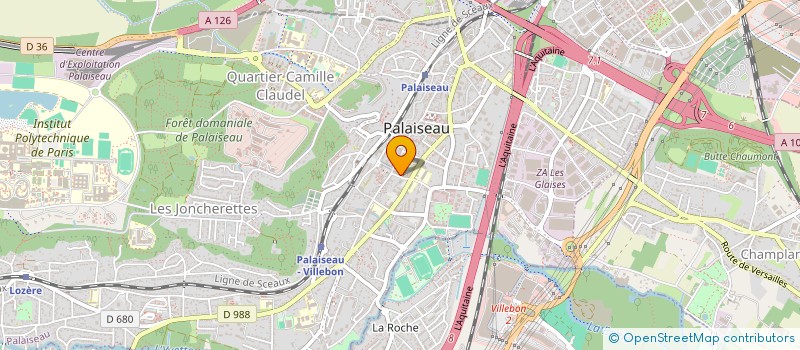 localisation de l'entreprise MADAME MARYVONNE TAVIGNOT à PALAISEAU