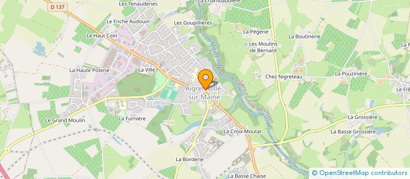 localisation de l'entreprise MADAME MARYVONNE TURPIN à MONTBERT
