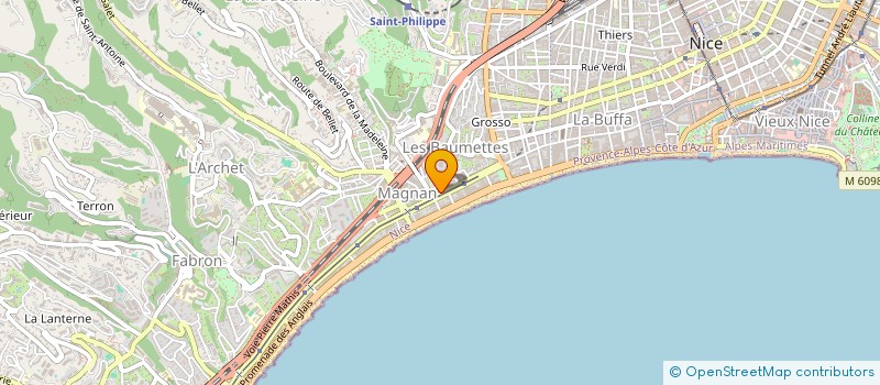 localisation de l'entreprise MADAME MARYVONNE VENTRE à NICE