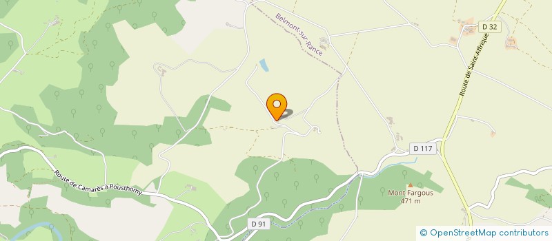 localisation de l'entreprise MADAME MARYVONNE VIALA  COMBRET