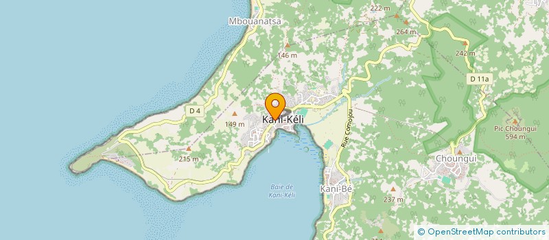 localisation de l'entreprise MADAME MARZELINE SAID  KANI-KELI