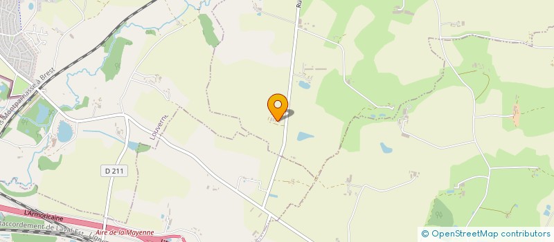 localisation de l'entreprise MADAME MARZENA KWASNIK  LA CHAPELLE-ANTHENAISE