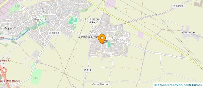 localisation de l'entreprise MADAME MARZENA MATECKA  SAINT-ROGATIEN