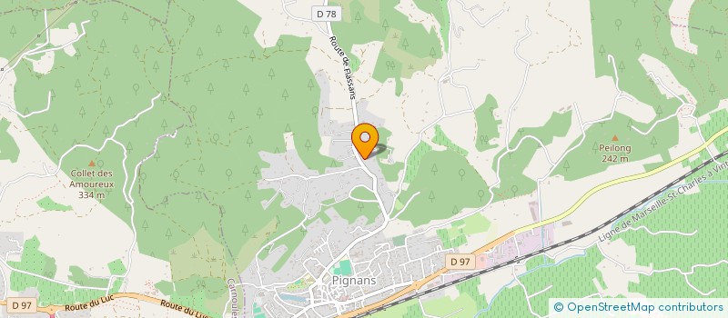 localisation de l'entreprise MADAME MARZENA MICHALOW  PIGNANS