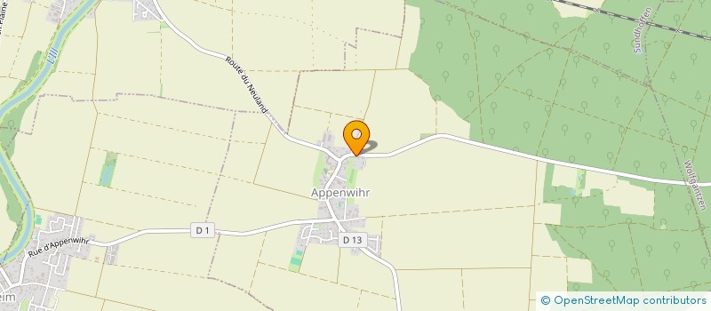 localisation de l'entreprise MADAME MARZENA SAMSEL  APPENWIHR