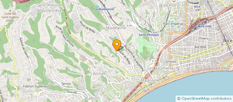 localisation de l'entreprise MADAME MARZENA ZLOTA à NICE
