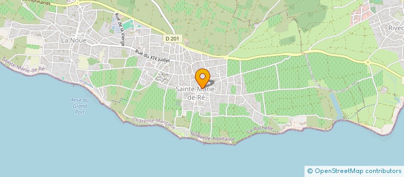 localisation de l'entreprise MADAME MARZIA KOBEN  SAINTE-MARIE-DE-RE