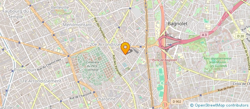 localisation de l'entreprise MADAME MASAKO KUROKI INOUE  PARIS