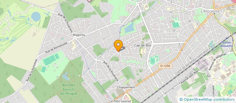 localisation de l'entreprise MADAME MASAKO TOKUDA à PESSAC