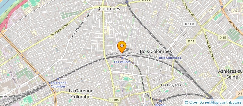 localisation de l'entreprise MADAME MASAYO TAKAHASHI à COLOMBES