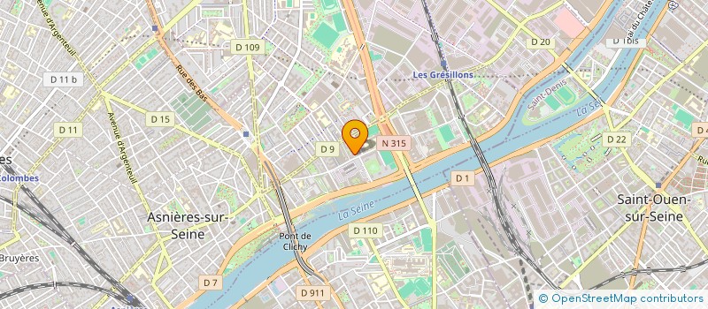 localisation de l'entreprise MADAME MASIRIFOU DRAME  ASNIERES-SUR-SEINE