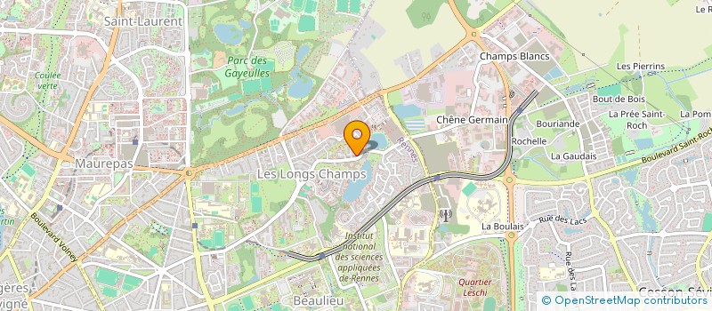 localisation de l'entreprise MADAME MASOODA NABI ZADA  RENNES