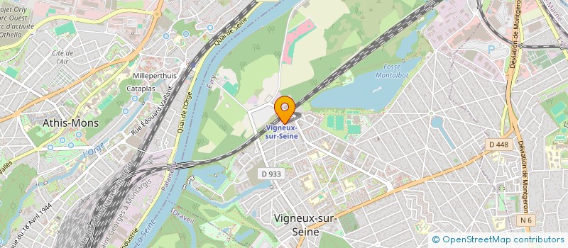 localisation de l'entreprise MADAME MASSANDJE SYLLA  VIGNEUX-SUR-SEINE