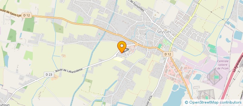 localisation de l'entreprise MADAME MASSIAMI DIOMANDE  MURET