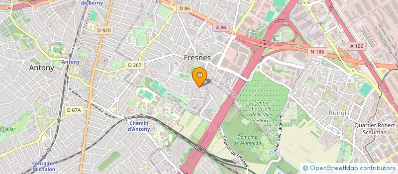 localisation de l'entreprise MADAME MASSIGUI KAMAGATE  FRESNES