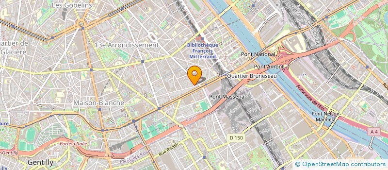 localisation de l'entreprise MADAME MASSILIA AIT ALI  PARIS