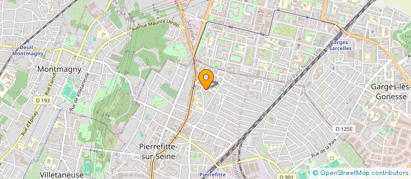 localisation de l'entreprise MADAME MASSINISSA RESSOUS à PIERREFITTE-SUR-SEINE
