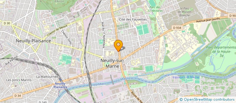 localisation de l'entreprise MADAME MASSISSILIA ALIK à NEUILLY-SUR-MARNE