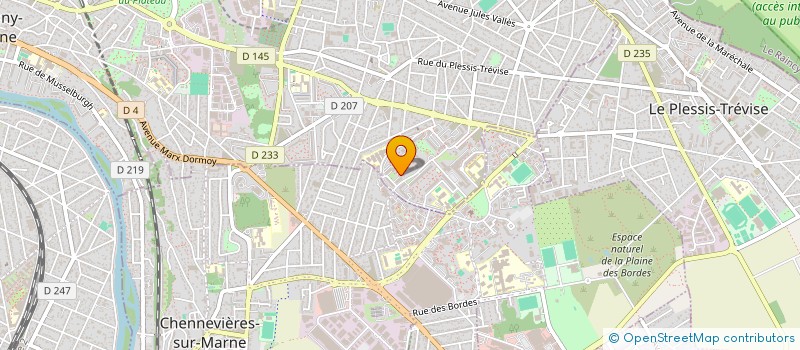 localisation de l'entreprise MADAME MASSOGONA CISSE à CHAMPIGNY-SUR-MARNE