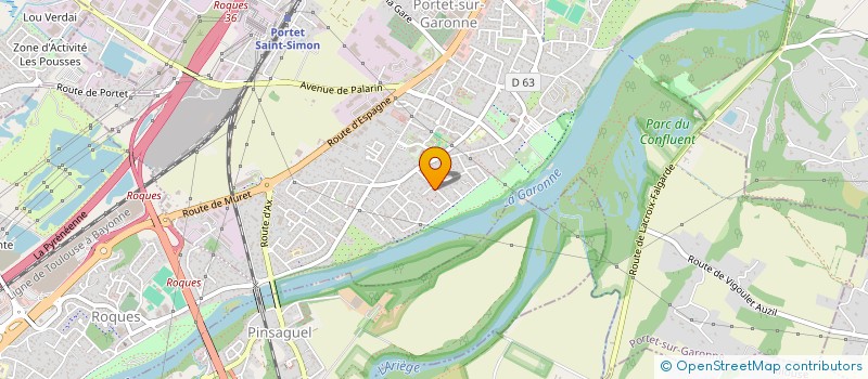 localisation de l'entreprise MADAME MASSOUDA BEN MOHA à PORTET-SUR-GARONNE