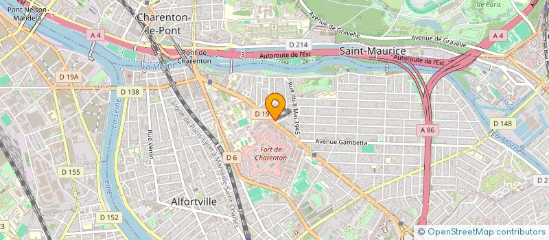 localisation de l'entreprise MADAME MASUMA BEGUM  MAISONS-ALFORT