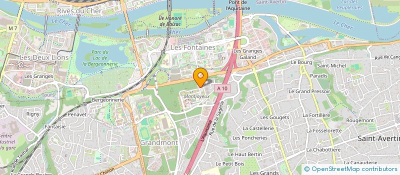 localisation de l'entreprise MADAME MAT DIA  TOURS