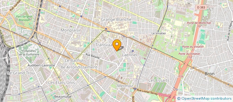 localisation de l'entreprise MADAME MATAKALI SANOGO  LYON