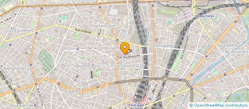 localisation de l'entreprise MADAME MATAR DIOP  PARIS