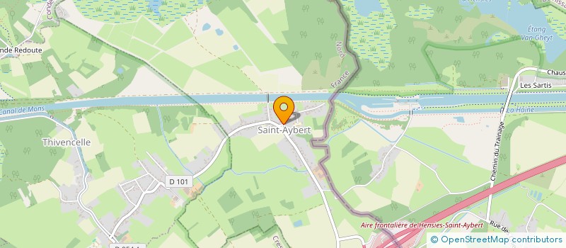 localisation de l'entreprise MADAME MATEA CRESPEL à SAINT-AYBERT