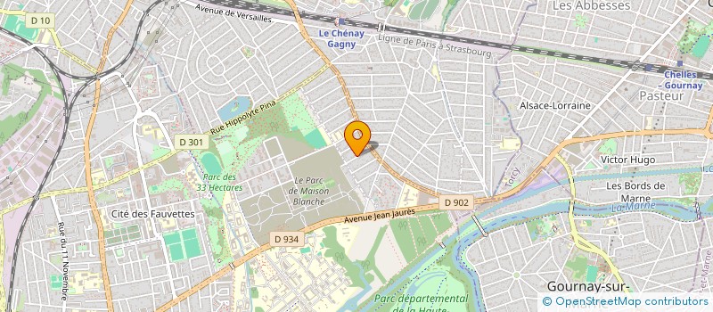 localisation de l'entreprise MADAME MATEA MARTINOVIC à NEUILLY-SUR-MARNE