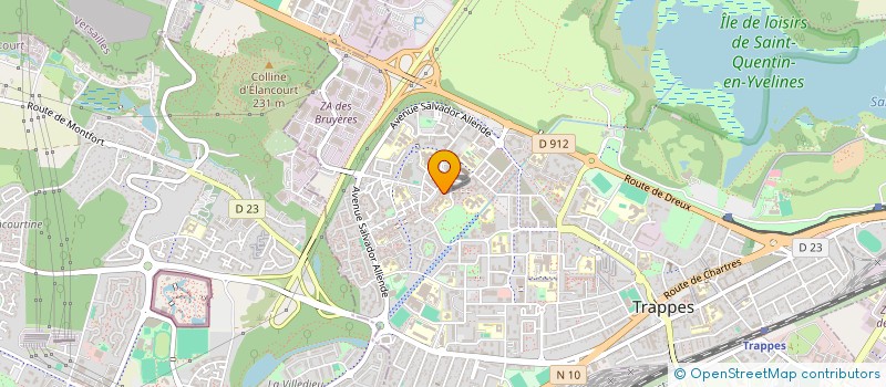 localisation de l'entreprise MADAME MATENIN FOFANA  TRAPPES