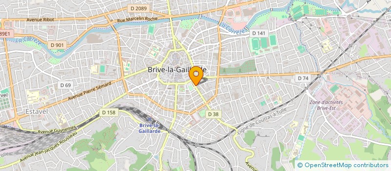 localisation de l'entreprise MADAME MATHE TETEDE  BRIVE-LA-GAILLARDE