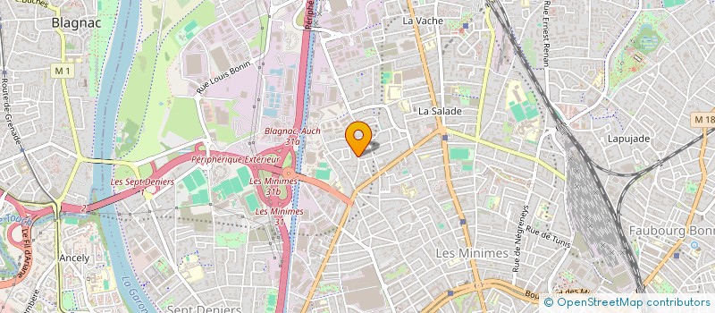 localisation de l'entreprise MADAME MATHIEU RICHY à TOULOUSE