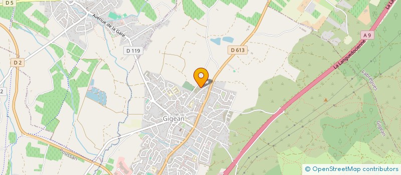 localisation de l'entreprise MADAME MATHIEU TRANCHOT  GIGEAN