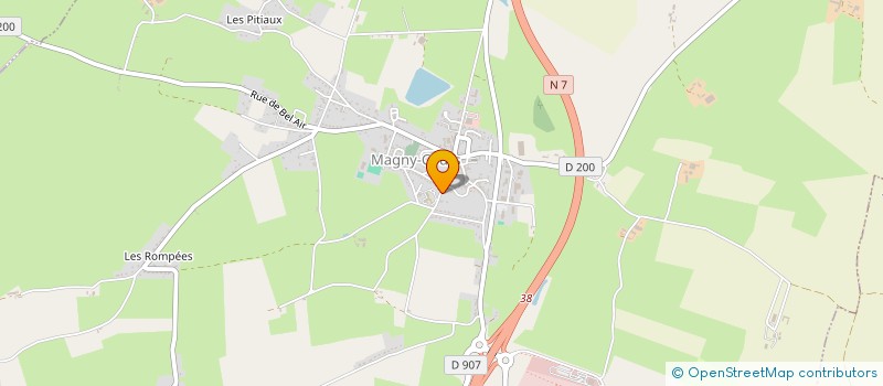 localisation de l'entreprise MADAME MATHILDA DEGRANGE à MAGNY-COURS