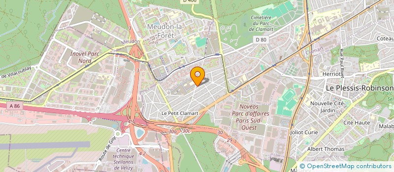 localisation de l'entreprise MADAME MATHILDA DEMBELE à CLAMART