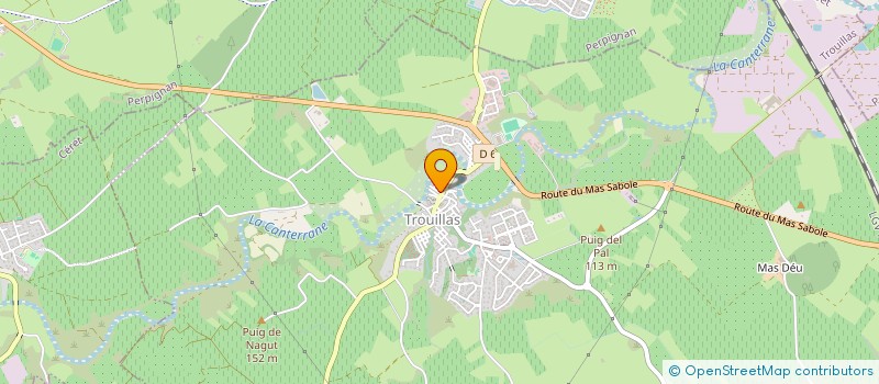 localisation de l'entreprise MADAME MATHILDA DESESSART  SAINT-JEAN-LASSEILLE