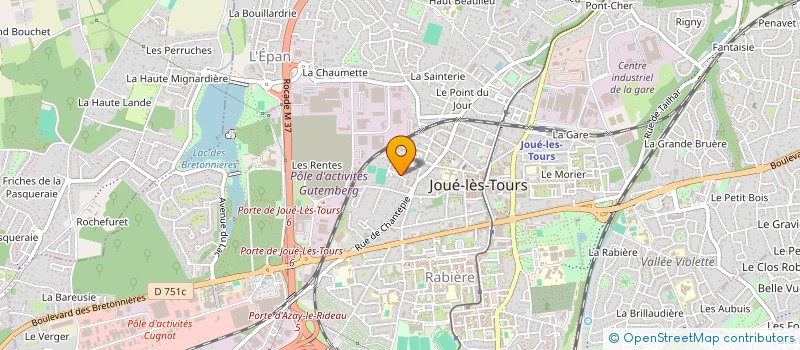 localisation de l'entreprise MADAME MATHILDA DOURTHE  ORLEANS