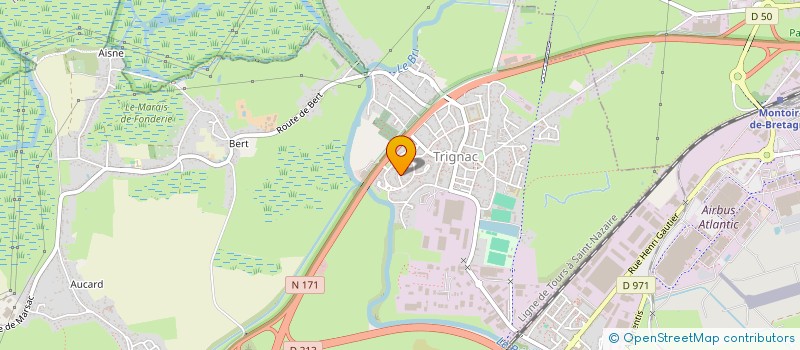 localisation de l'entreprise MADAME MATHILDA FOURE  TRIGNAC