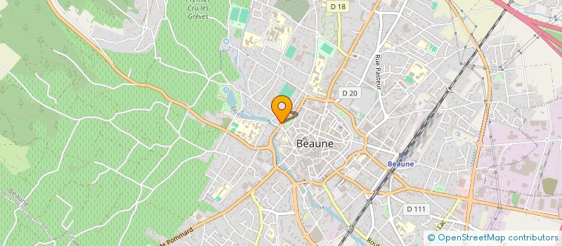 localisation de l'entreprise MADAME MATHILDA GERARD à BEAUNE