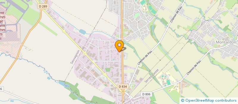 localisation de l'entreprise MADAME MATHILDA JOURDE  SERRES-CASTET