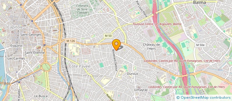 localisation de l'entreprise MADAME MATHILDA LE FUR à TOULOUSE