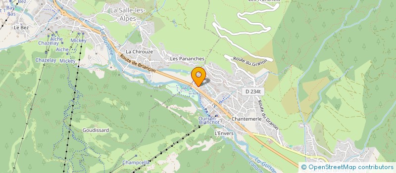 localisation de l'entreprise MADAME MATHILDA MANFREDOTTI  SAINT-CHAFFREY