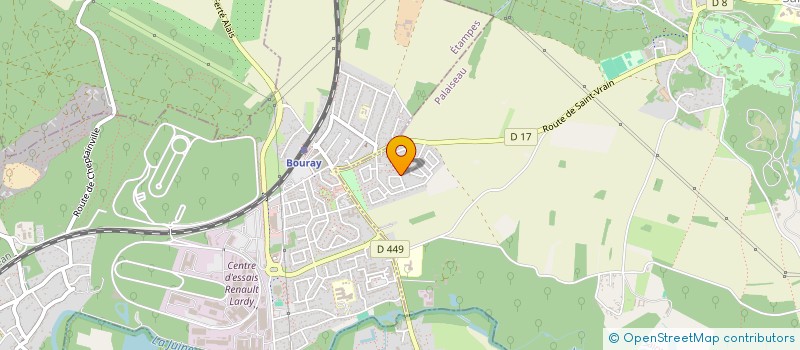 localisation de l'entreprise MADAME MATHILDA MASSINGER  SAINT-VRAIN